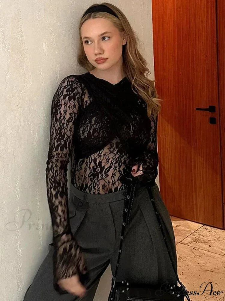 Belka Elegant Lace Blouse