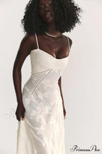 Blush Of Elegance Charming Lace Maxi Dress