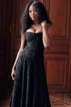 Blush Of Elegance Charming Lace Maxi Dress