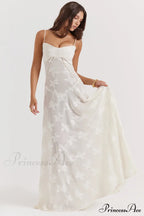 Blush Of Elegance Charming Lace Maxi Dress