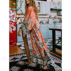 Bohemian Printed Bikini Cover Up