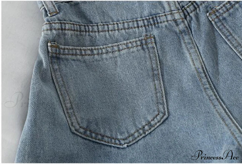Brief Warm-Season Casual Waist Elastic Leg Women High Jeans Shorts Denim Wide Loose Size Plus