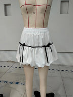 Bubble High Waist Balloon Skirt