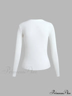 Button Up Graceful Collared Cardigan