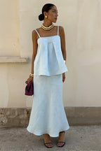 Cotton Cami Mermaid Long Skirt Sets