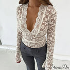 Callie Elegant Lace Blouse