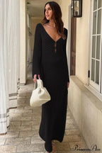 Caprice Elegant Maxi Dress