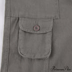 Cargo Streetwear Mom Pants Baggy Low Leg Waist 90S Denim Vintage Wide Jeans Trousers Trendy Korean Grunge Hippie Outfits