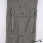 Cargo Streetwear Mom Pants Baggy Low Leg Waist 90S Denim Vintage Wide Jeans Trousers Trendy Korean Grunge Hippie Outfits