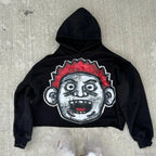 Cartoon Graphic Oversized Hoodie