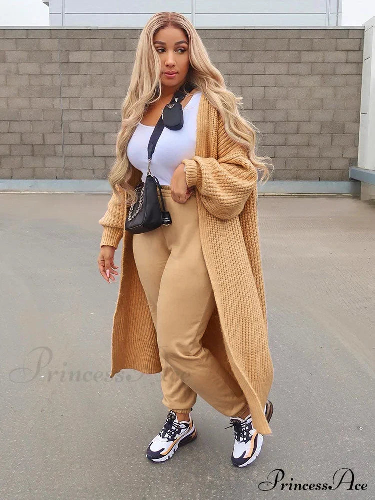 Casual Solid Graceful Color Cardigan