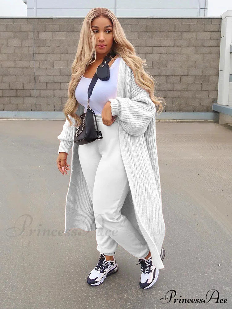 Casual Solid Graceful Color Cardigan