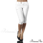 Casual Stretch 3/4 Trousers Capris