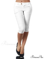 Casual Stretch 3/4 Trousers Capris