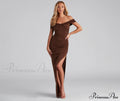 Catalina Twist Front Charming Maxi Formal Dress