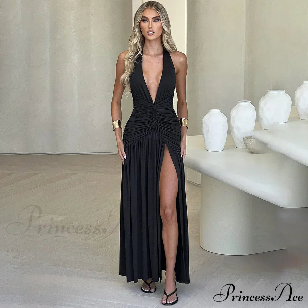 Clara Elegant Maxi Dress