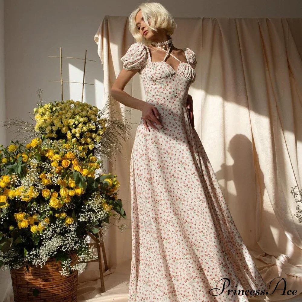 Club Split Night Design Gown Women Bodycon For Warm-Season Long Dresses Backless Party Flower High Vestidos