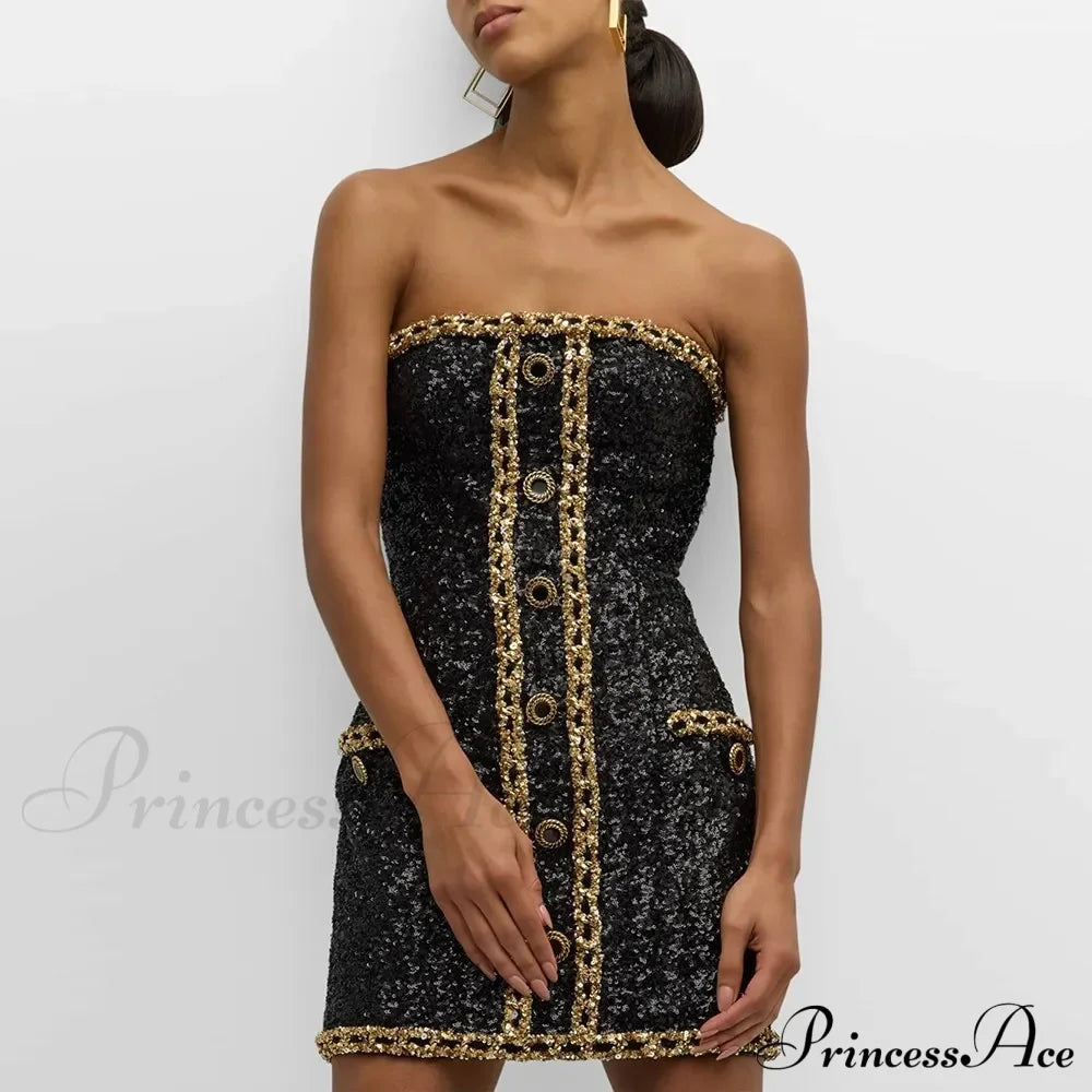 Constantina Elegant Mini Dress