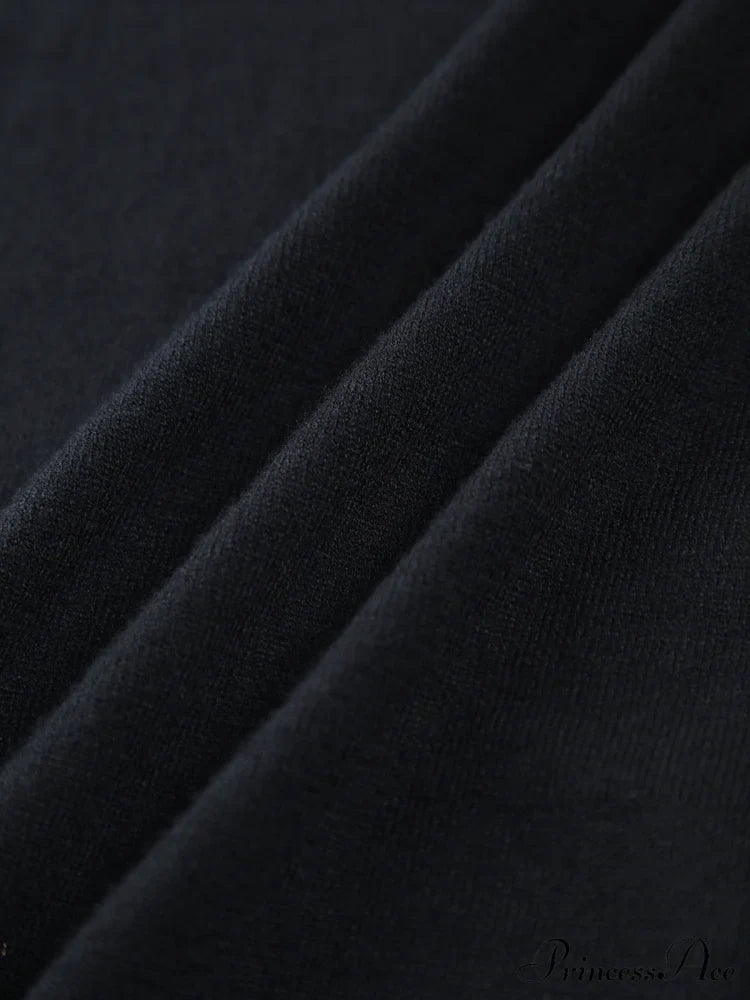 Contrast Trim Collar Trendy V-Neck Knit Sweater Vest