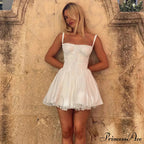 Cottagecore Grunge Lace Corset Mini Dress