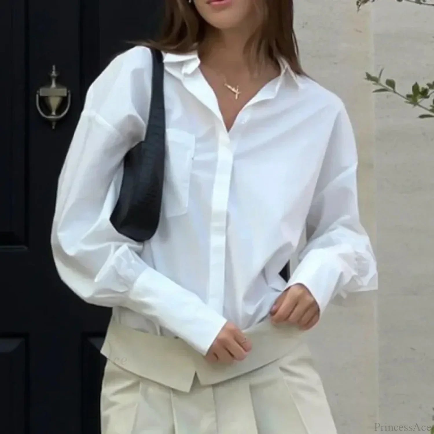 Cotton Loose Fit Blouse