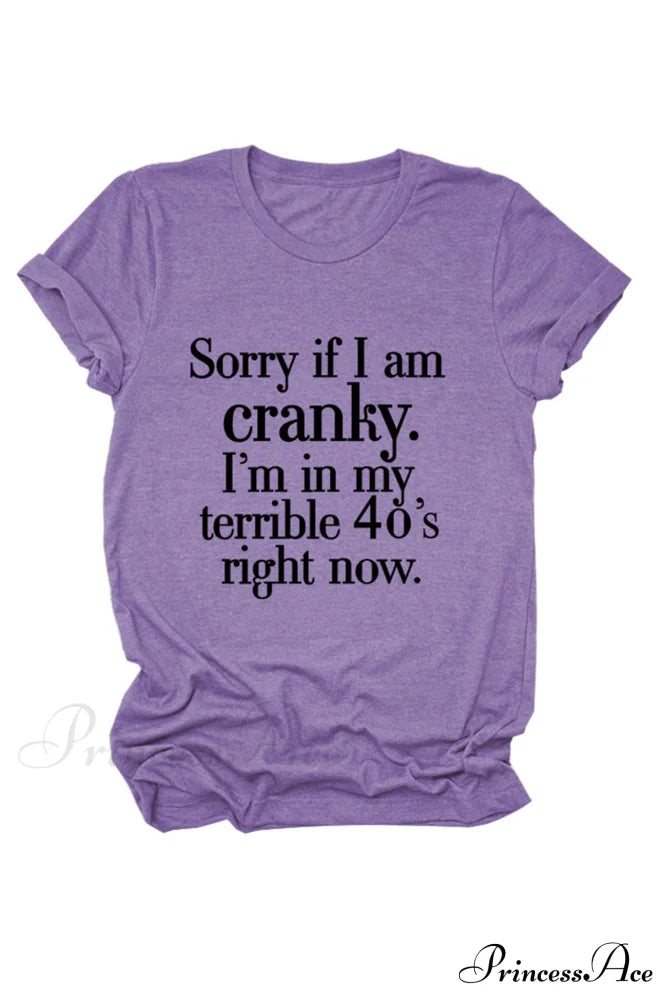 Cranky Patterned T-Shirt