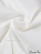Comfortable Simple Versatile Soft Loose Pullover Long Sleeve Tee