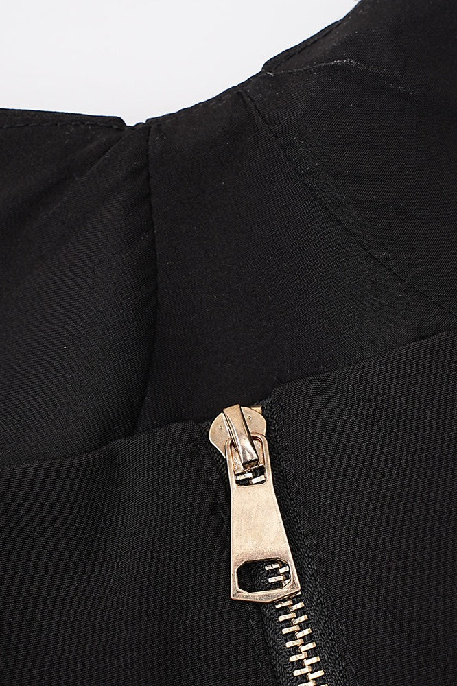 Halter Bandage A-Line Cocktail Dress