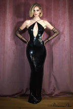 Darcy Backless Stylish Cutout Sequin Dress