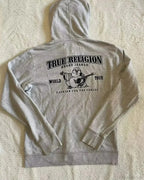 Dark Cross Graphic Pullover Hoodie