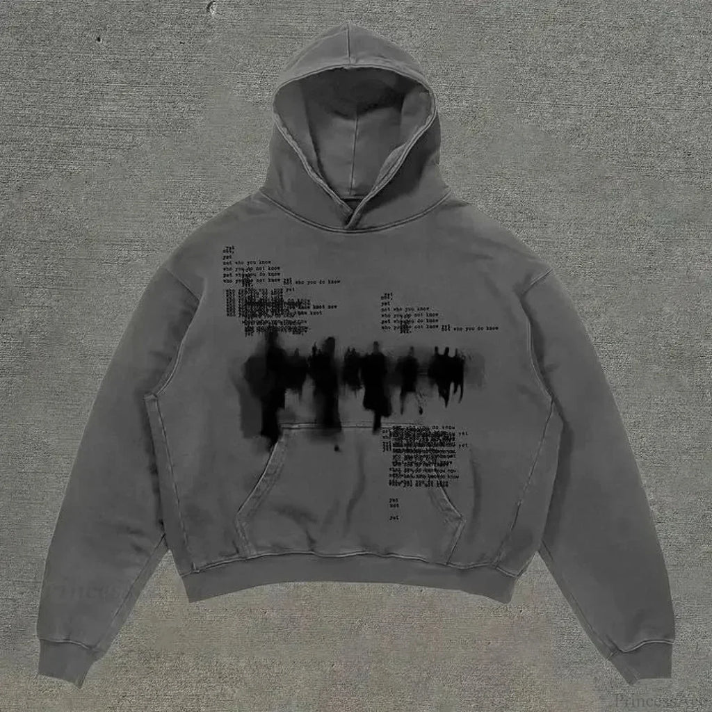 Dark Design Huge Hoodie