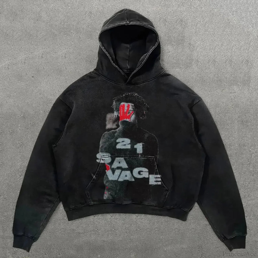 Dark Design Huge Hoodie