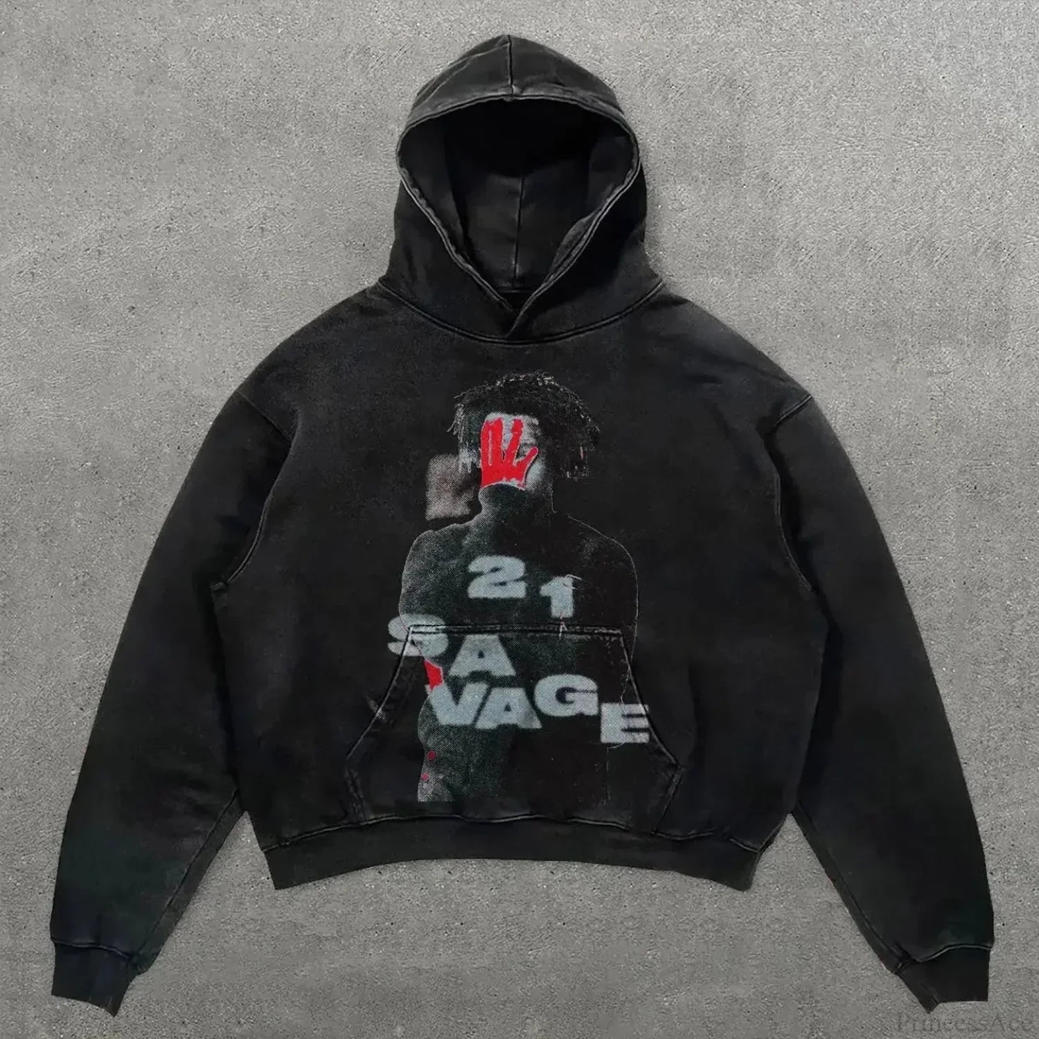 Dark Design Huge Hoodie