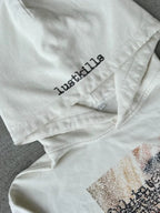 Dark Graphic Print Y2K S Pullover Hoodie