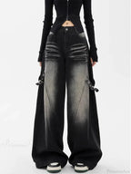 Dark Medieval 2000S Direct Denim Pant