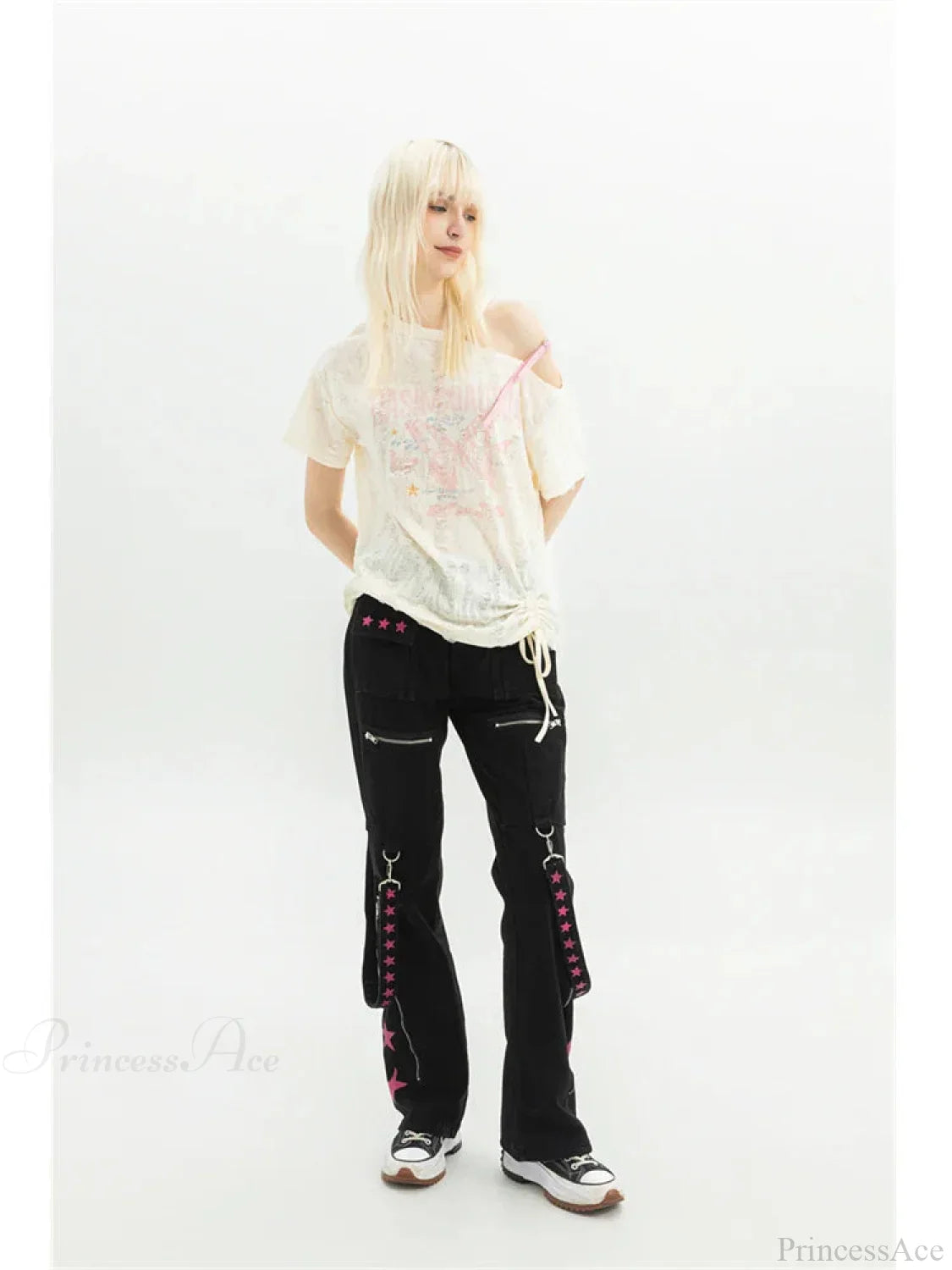 Dark Medieval Loose Cargo Pant