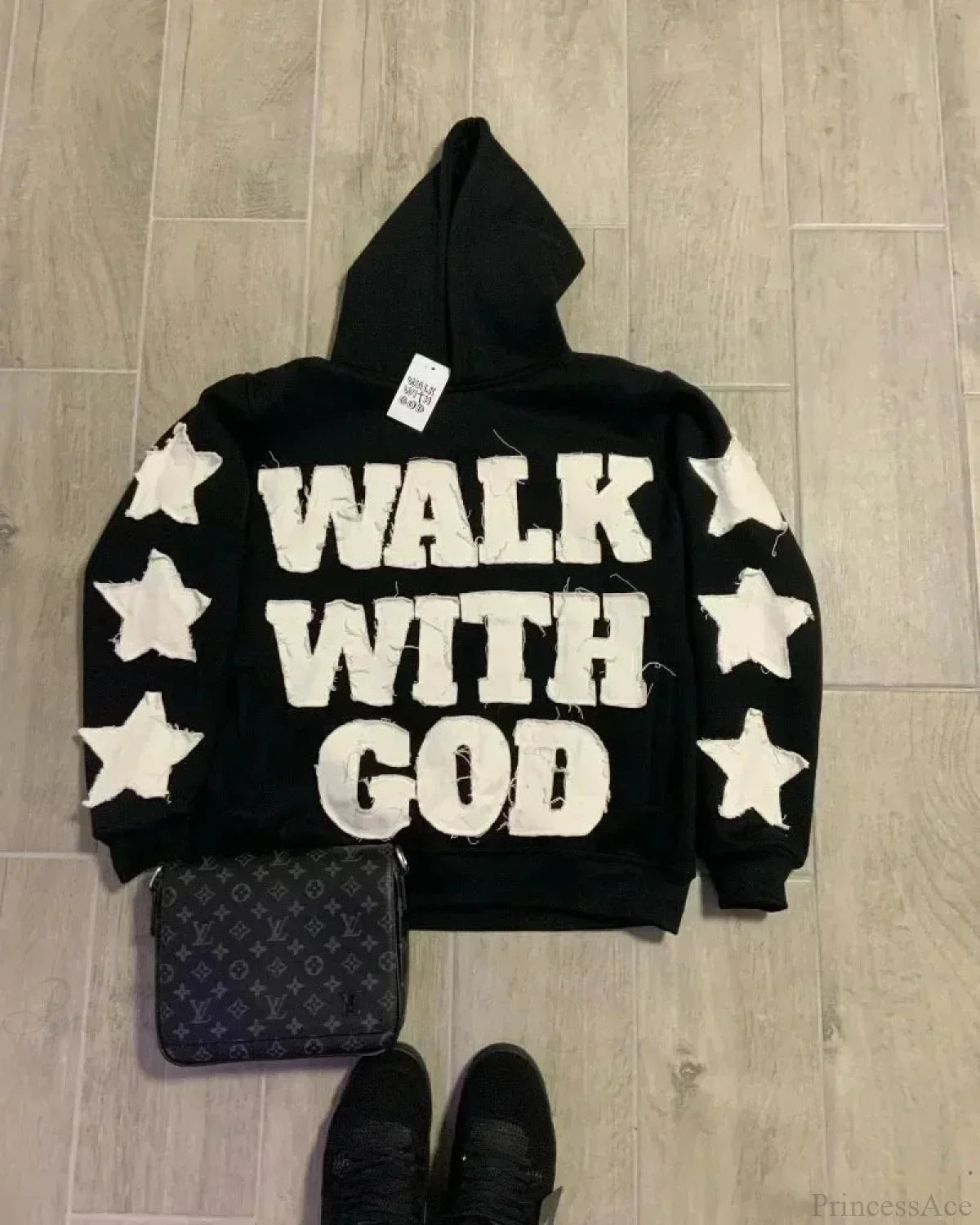 Dark Star Patch Huge Hoodie
