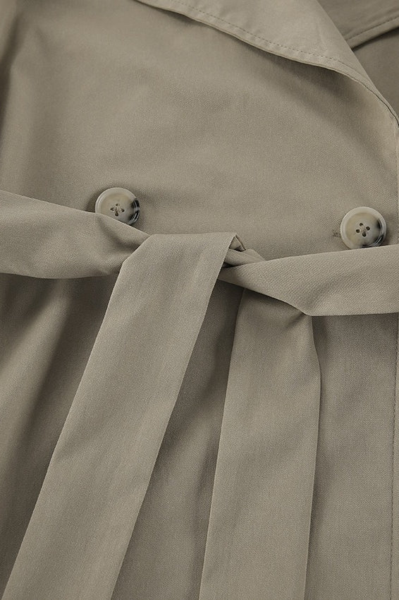 Belted Trench Jacket