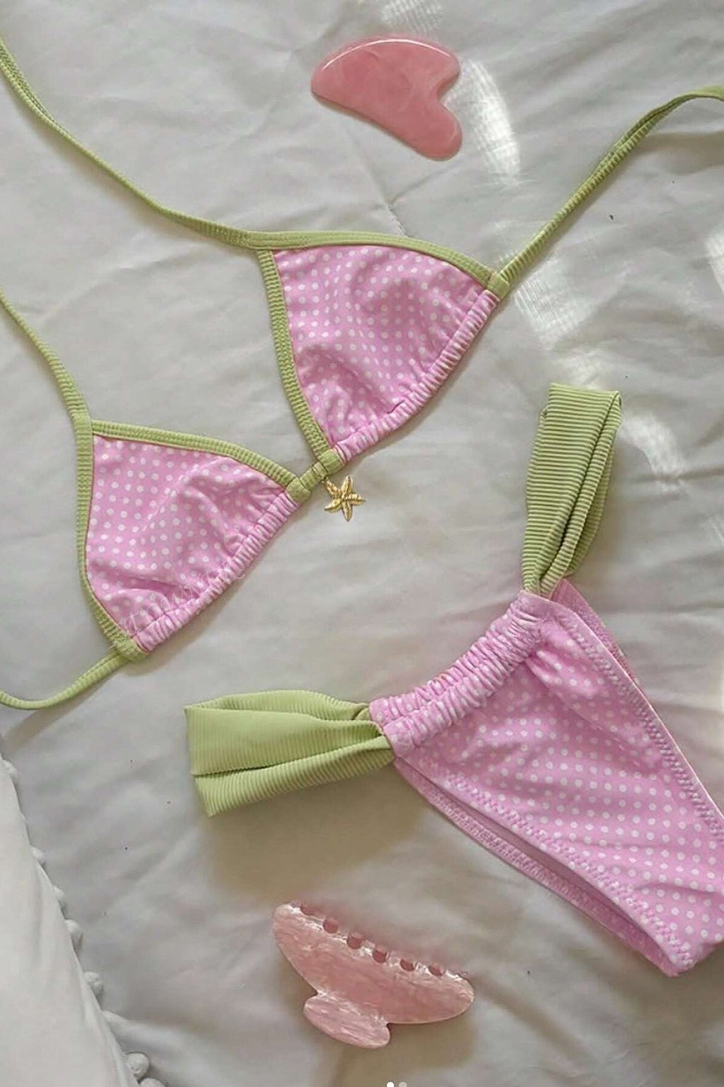 Triangle Cup Two Piece Swim Set
