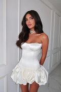 Slim Strapless Ruched Party Dress