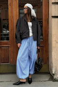 Striped Loose Fit Bloomers Pant