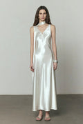 Temperament V-Neck Maxi Dress