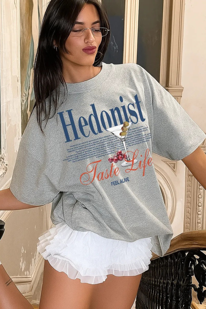 Casual Print Cotton T-Shirt