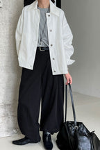Utility Lapel Fleece Jacket