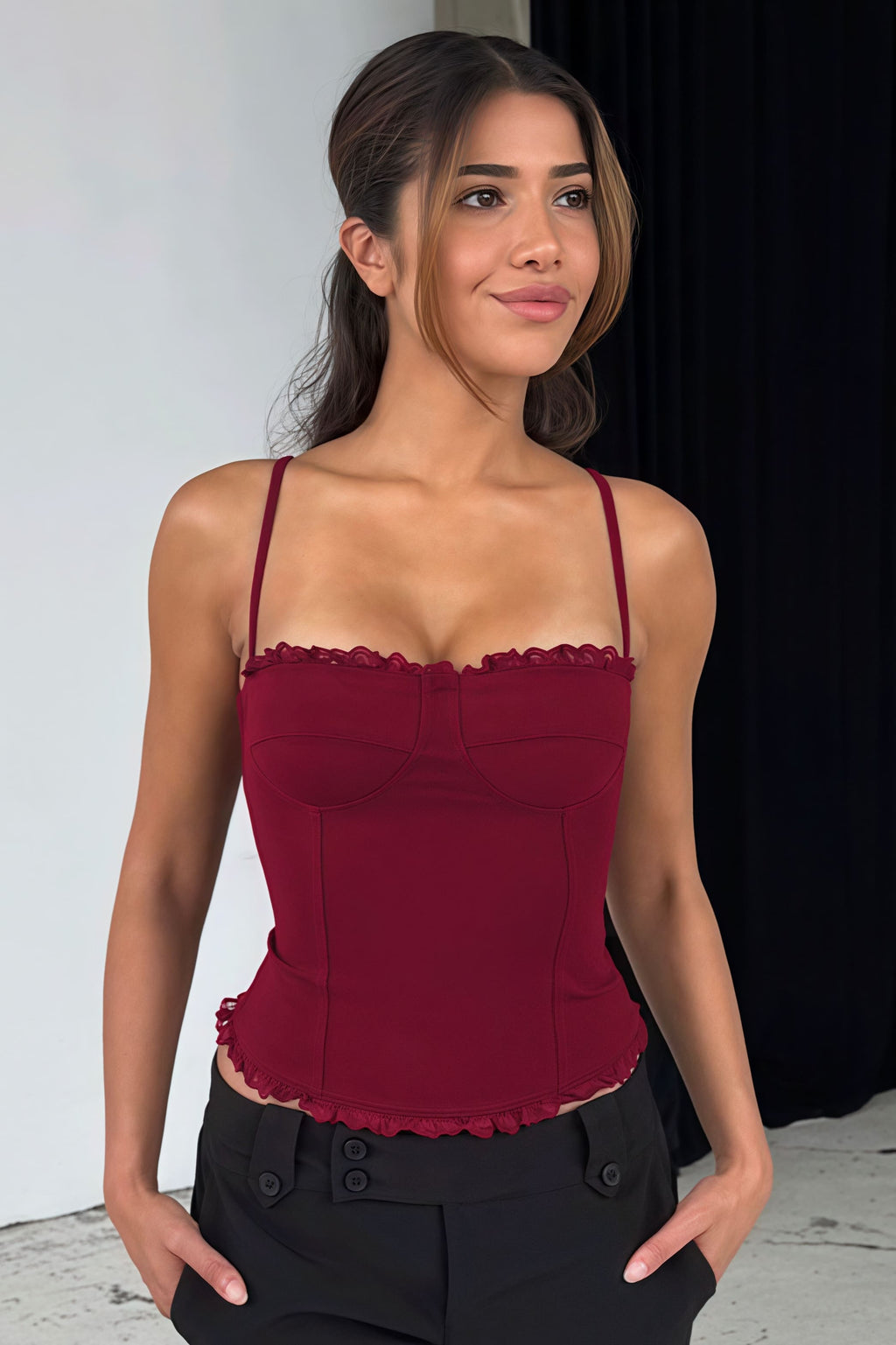 Slim Fit Tube Cami Top