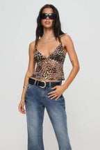 Leopard Print Cami Top