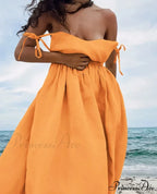 Elba Elegant Midi Dress