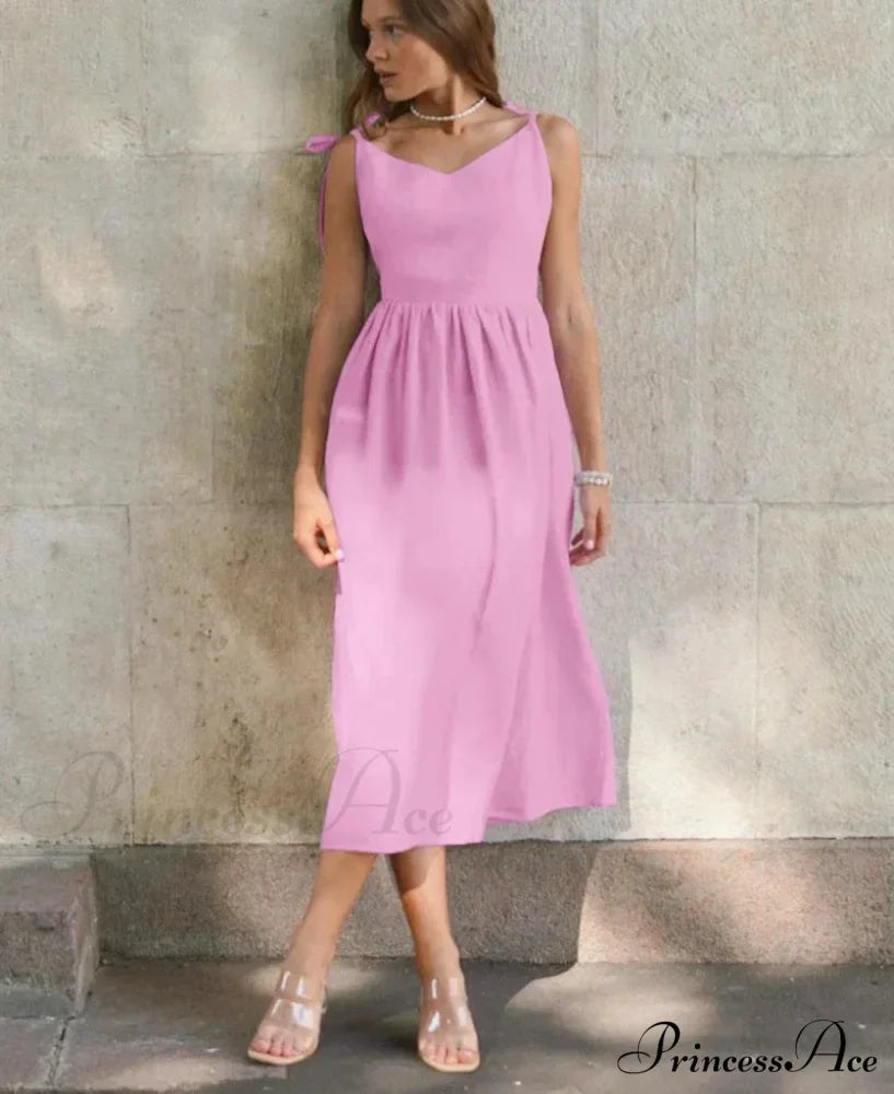 Elba Elegant Midi Dress