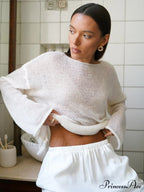 Elegant Cozy Casual Autumnal Loose Warm Stylish Jumper Sweater