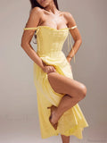 Elegant Waist Wrap A-Line Vacation Dress